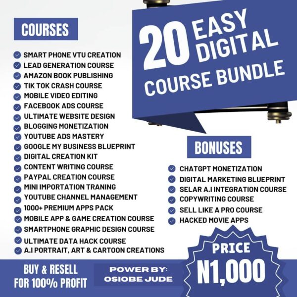 Get the Ultimate Digital Course Bundle + Resale Rights